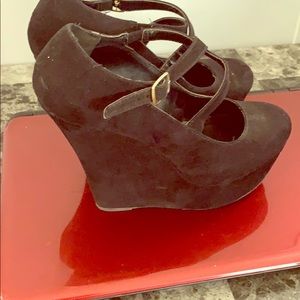 Wedges, worn a handful of times.